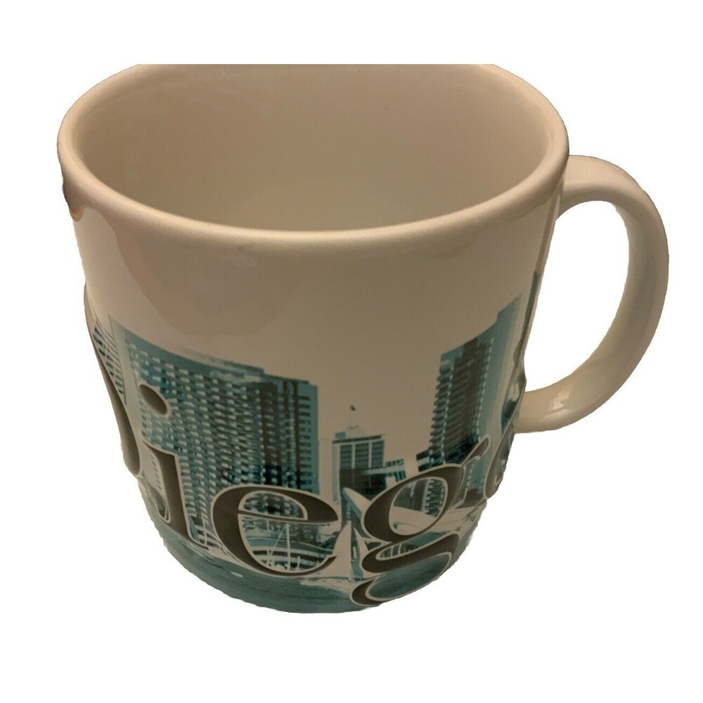 AMERICANWARE Jumbo Embossed Collectible City Mug 2007 SAN DIEGO, CALIFORNIA 18oz